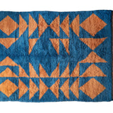 Beni Mrirt "Triângulos Azul" 205x155 cm