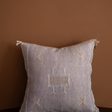 Moroccan Cushion Sand Violet