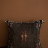 Moroccan Cushion Dark Brown